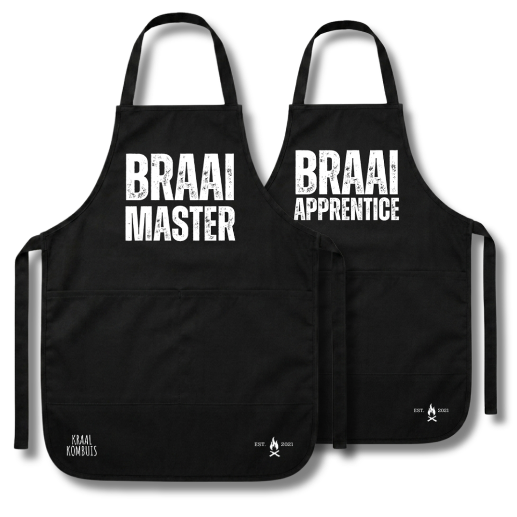 Dad's & Lad's Braai Apron Bundle